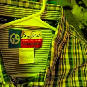 Wrangler Cowboy Cut Plaid Shirt George Straight